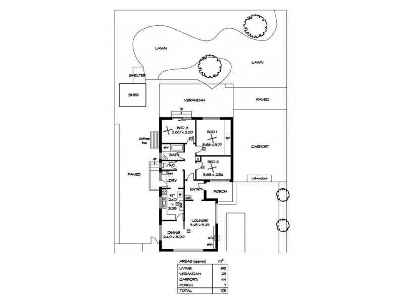 20 Rothwell Ave, Ingle Farm SA 5098 Floorplan