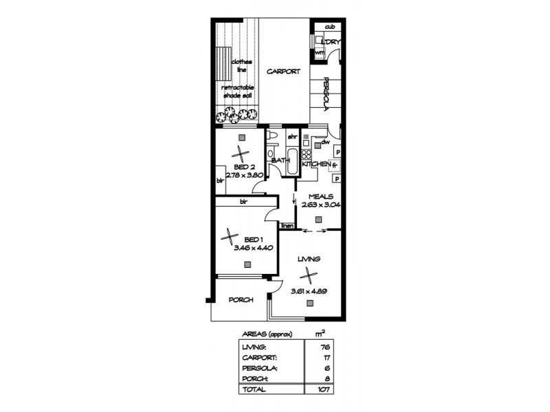 4/69 Galway Ave, Broadview SA 5083 Floorplan