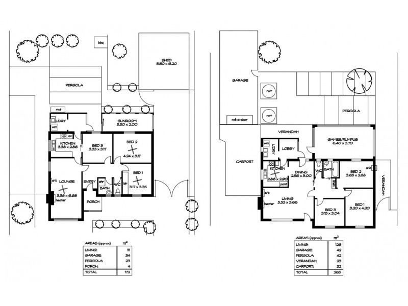 5 & 7 Jackson  Tce, Enfield SA 5085 Floorplan