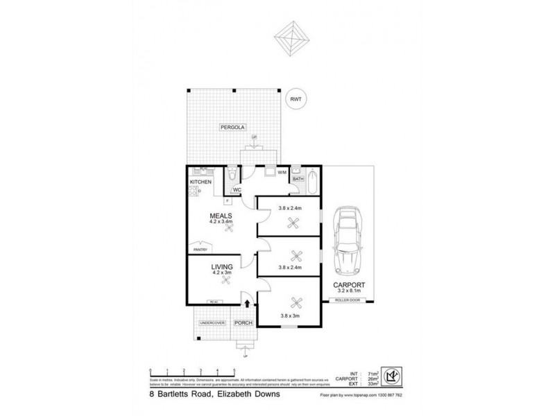 8 Bartlett St, Elizabeth Downs SA 5113