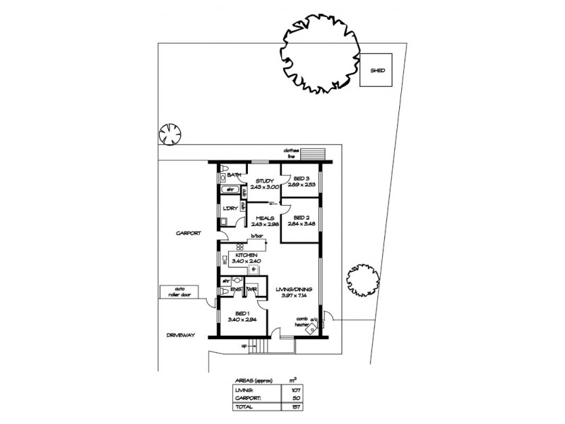 19 Bundey Ave, Ingle Farm SA 5098 Floorplan