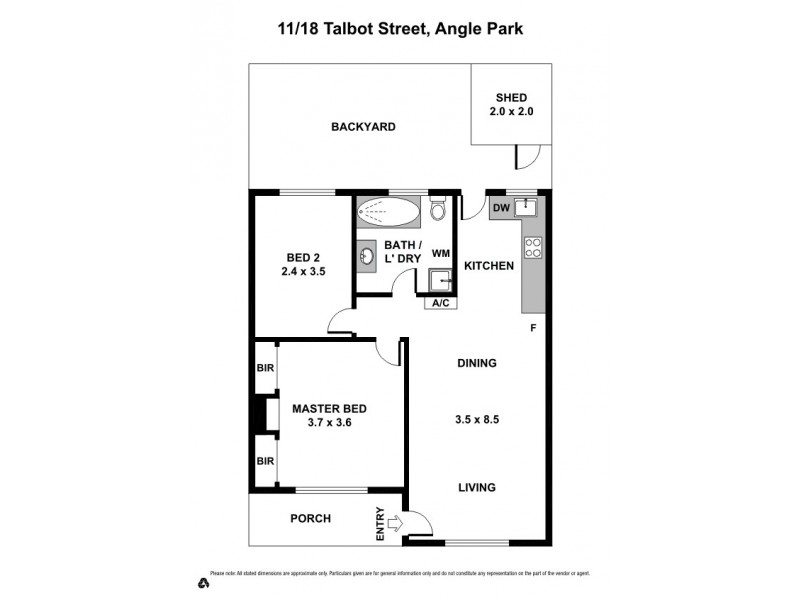 11/18 Talbot St, Angle Park SA 5010 Floorplan