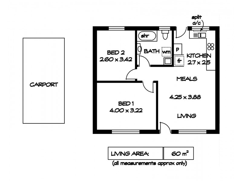 2/36 Chilworth Ave, Enfield SA 5085 Floorplan