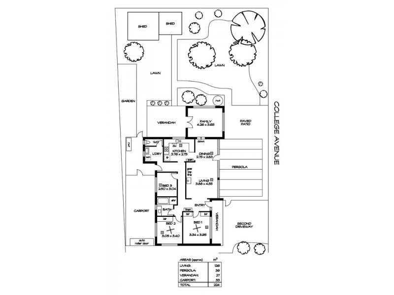 3 Pauls Dr, Valley View SA 5093 Floorplan