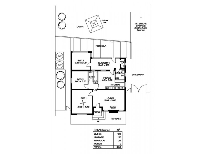 4 Donald St, Blair Athol SA 5084 Floorplan