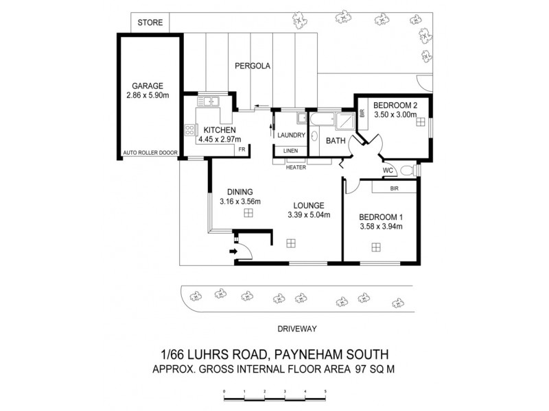 1/66 Luhrs Road, Payneham South SA 5070 Floorplan