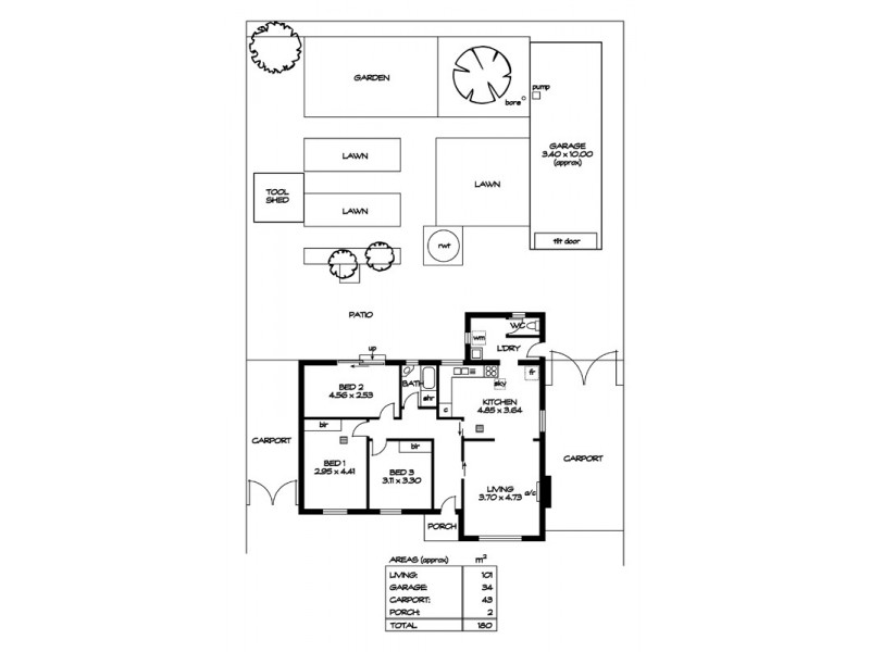 34 Lionel  Ave, Blair Athol SA 5084 Floorplan