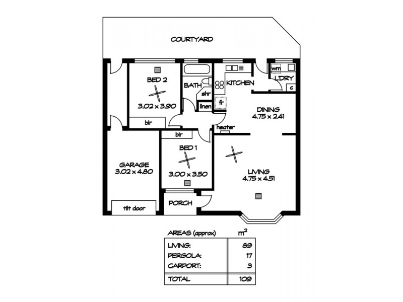 4/38 Freeman Avenue, Tranmere SA 5073 Floorplan