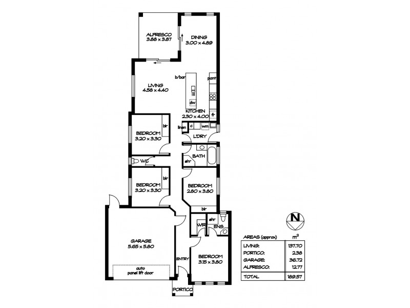 41 B Queensborough Street, Hillcrest SA 5086 Floorplan