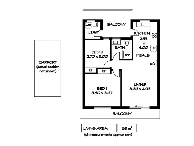 4/34 Waller Street, Mansfield Park SA 5012 Floorplan