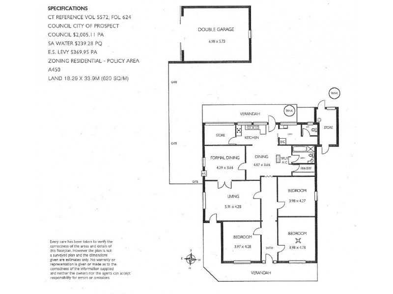 17 Audley Avenue, Prospect SA 5082 Floorplan