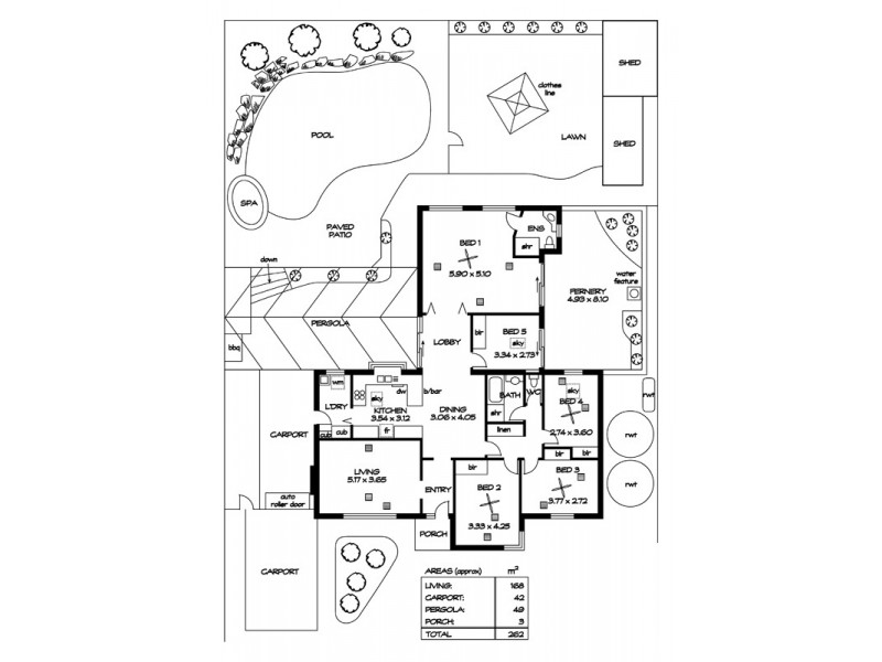 621 Yatala Vale Road, Fairview Park SA 5126 Floorplan