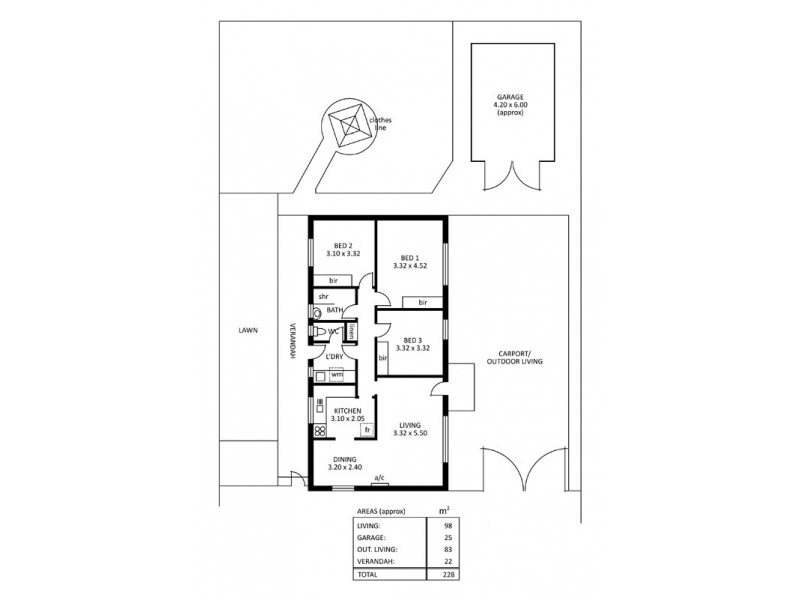 36 Lionel Avenue, Blair Athol SA 5084 Floorplan
