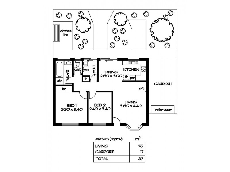 22/14 Crozier Avenue, Modbury SA 5092 Floorplan
