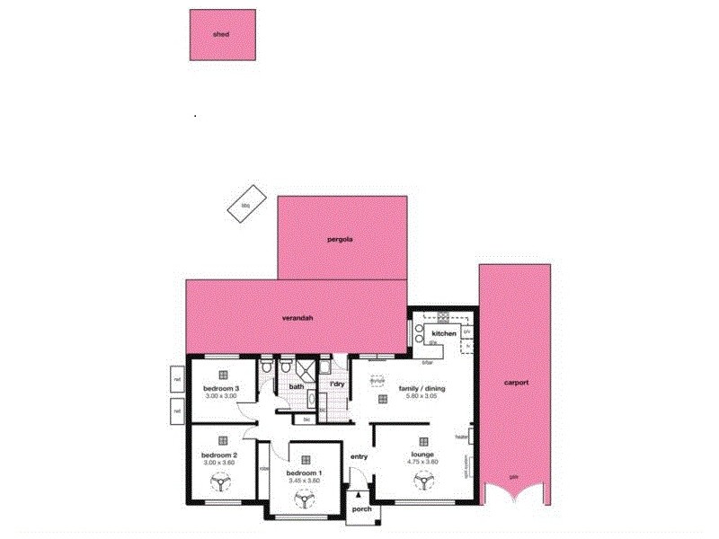 20 Rex Avenue, Gilles Plains SA 5086 Floorplan