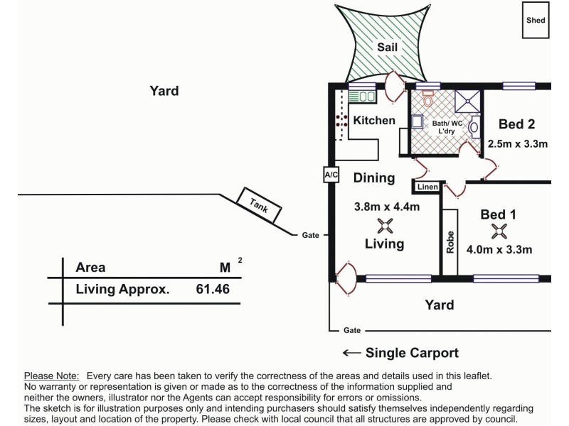4/21 William Street, Prospect SA 5082 Floorplan