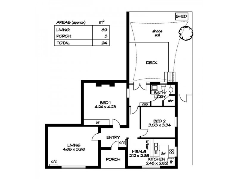 1/54 Braund Road, Prospect SA 5082 Floorplan
