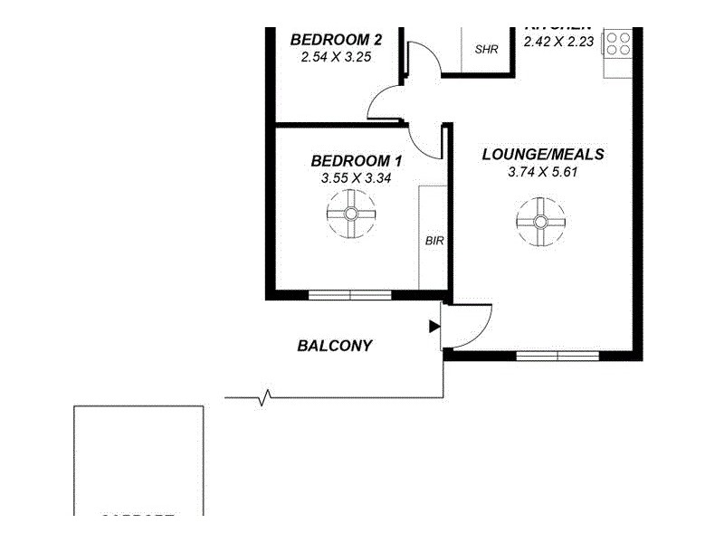 6/23 Noble Street, Ovingham SA 5082 Floorplan