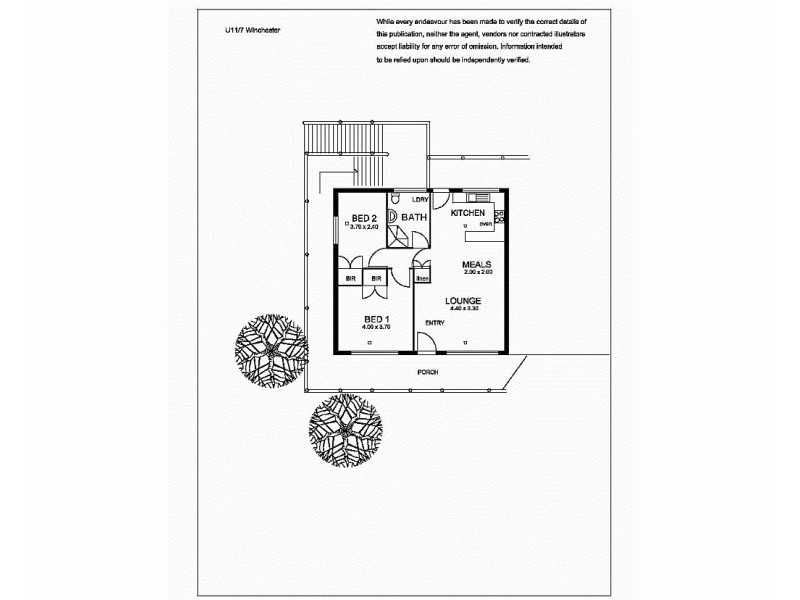 11/7 Winchester  Street, St Peters SA 5069 Floorplan