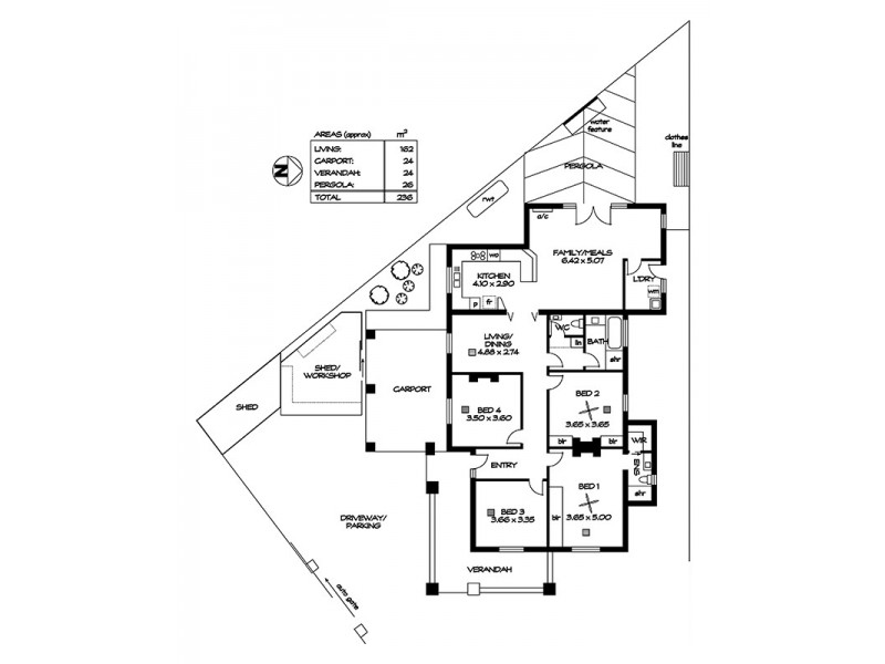 21 Barwell Avenue, Marleston SA 5033 Floorplan