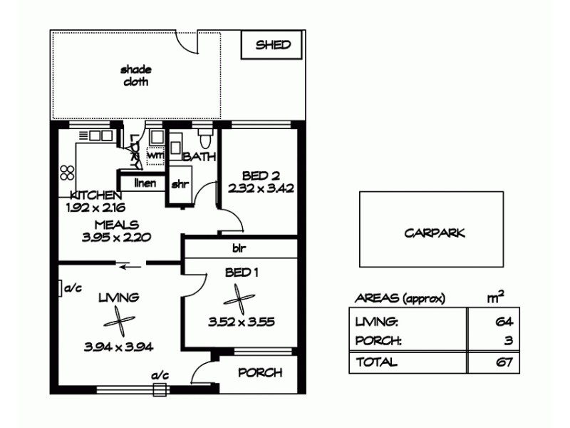 3/3 Walkley Avenue, Warradale SA 5046 Floorplan