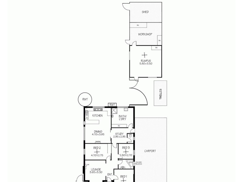 1 Warren Avenue, Prospect SA 5082 Floorplan