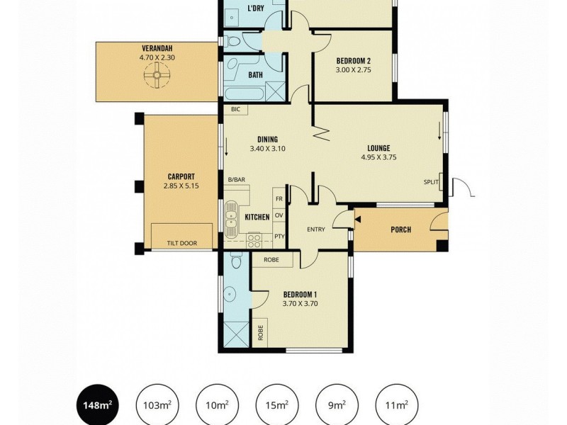 10 Yandra Street, Vale Park SA 5081 Floorplan