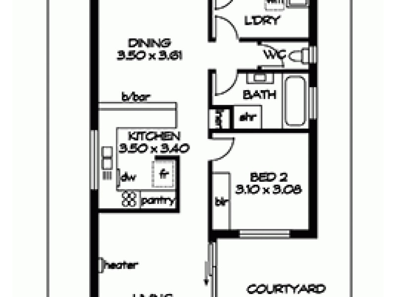 2/12 Eric Street, Ridgehaven SA 5097 Floorplan