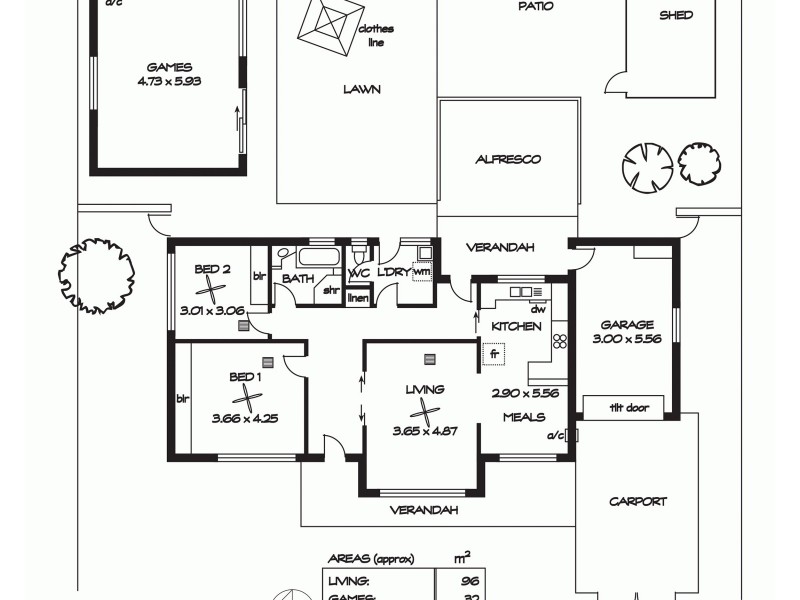8 Pape Crescent, Netley SA 5037 Floorplan
