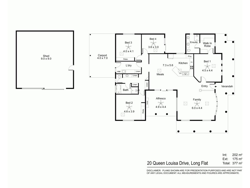 20 Queen Louisa Drive, Long Flat SA 5253 Floorplan