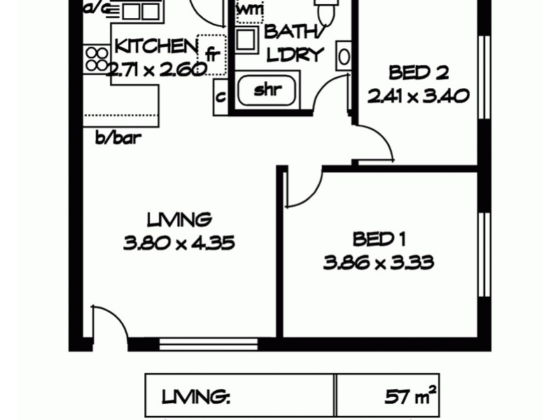 4/12 Victoria Street, Prospect SA 5082 Floorplan