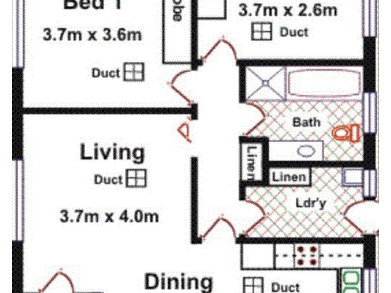 2/1043 North East Road, Ridgehaven SA 5097 Floorplan