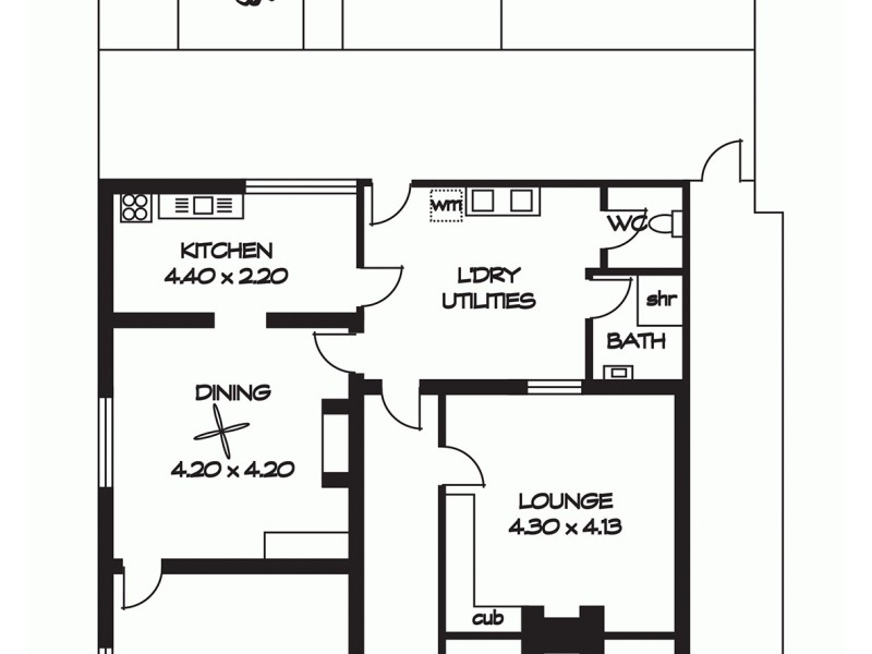 100 West Street, Brompton SA 5007 Floorplan
