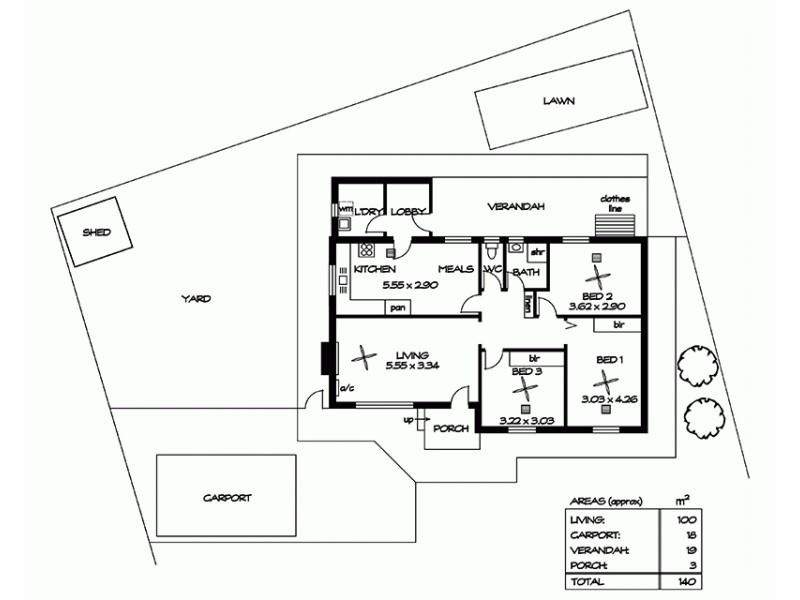 17 Longleat Road, Elizabeth Vale SA 5112 Floorplan
