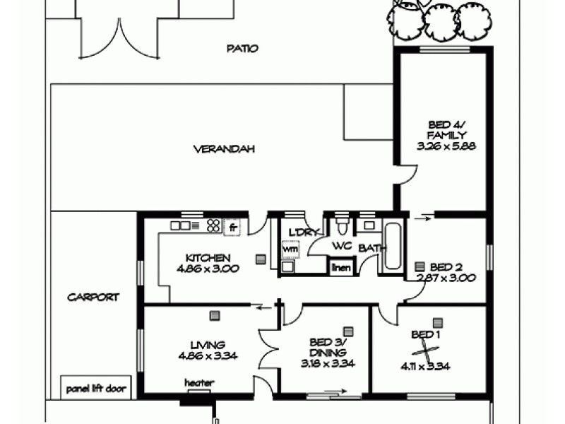 69 Alabama Avenue, Prospect SA 5082 Floorplan