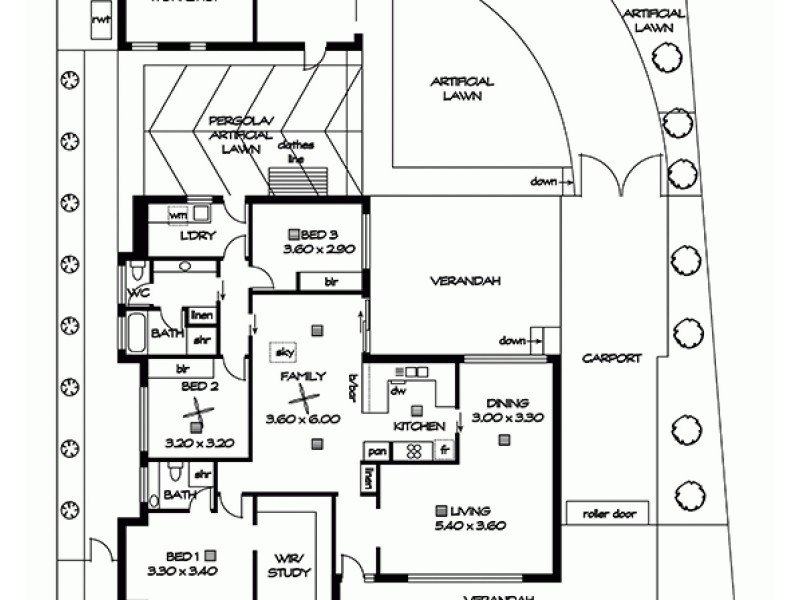 5 Doulton Crescent, Modbury Heights SA 5092 Floorplan