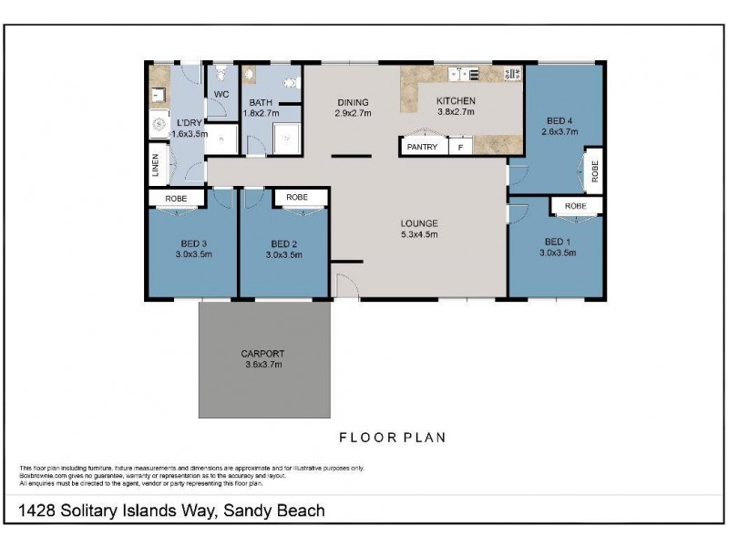 1428 Solitary Islands Way, Sandy Beach NSW 2456