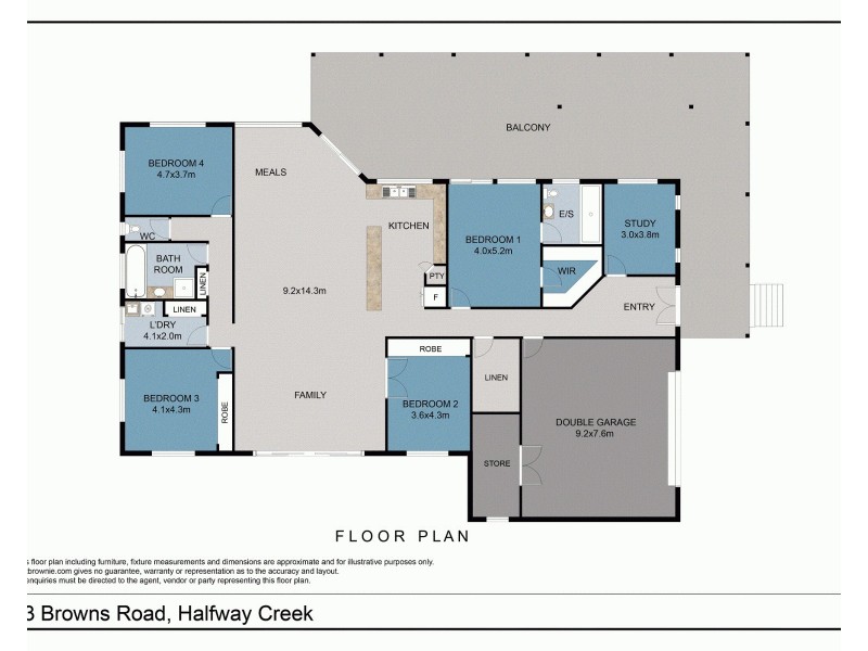 13 Browns  Road, Halfway Creek NSW 2460 Floorplan