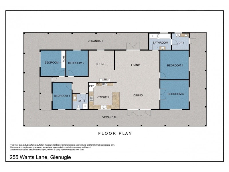 255 Wants Lane, Glenugie NSW 2460 Floorplan