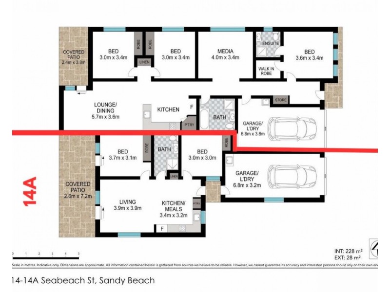 14A Seabeach Street, Sandy Beach NSW 2456