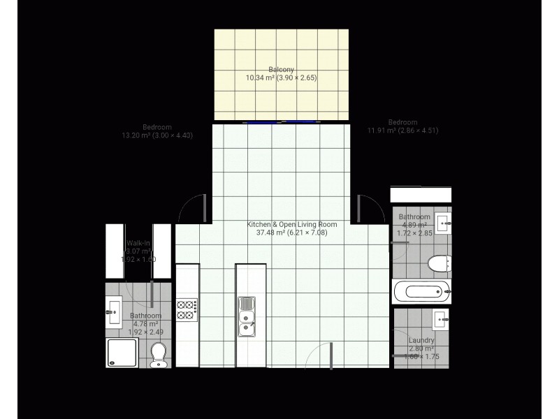 13/99-103 Clapham Road, Sefton NSW 2162 Floorplan