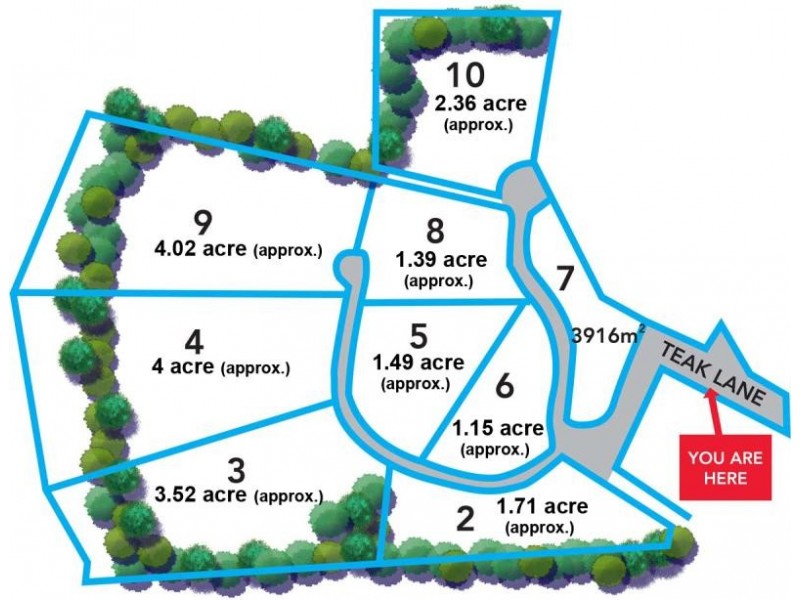 *Lot 3 Teak Lane, Federal NSW 2480
