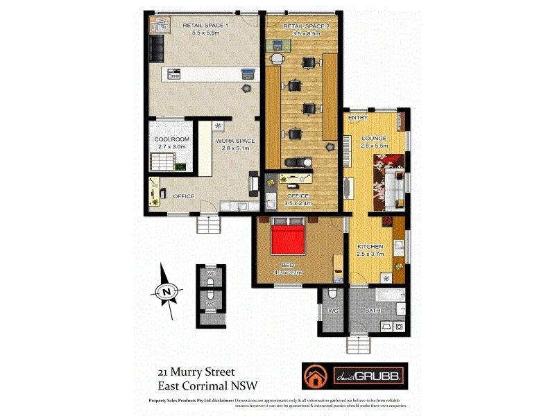 21 Murray Rd, Corrimal NSW 2518 Floorplan