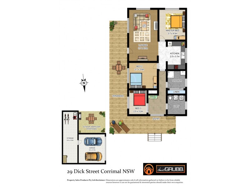 29 Dick St, Corrimal NSW 2518 Floorplan
