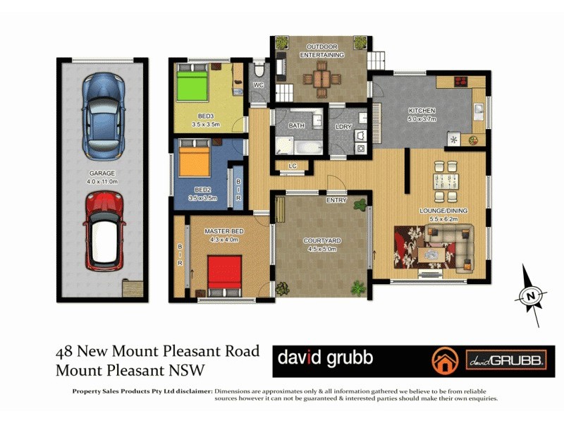 48 New Mount Pleasant Rd, Mount Pleasant NSW 2519 Floorplan