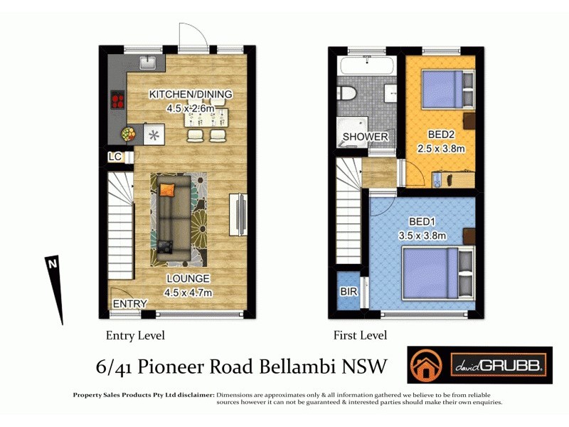 6/41 Pioneer Rd, Bellambi NSW 2518 Floorplan
