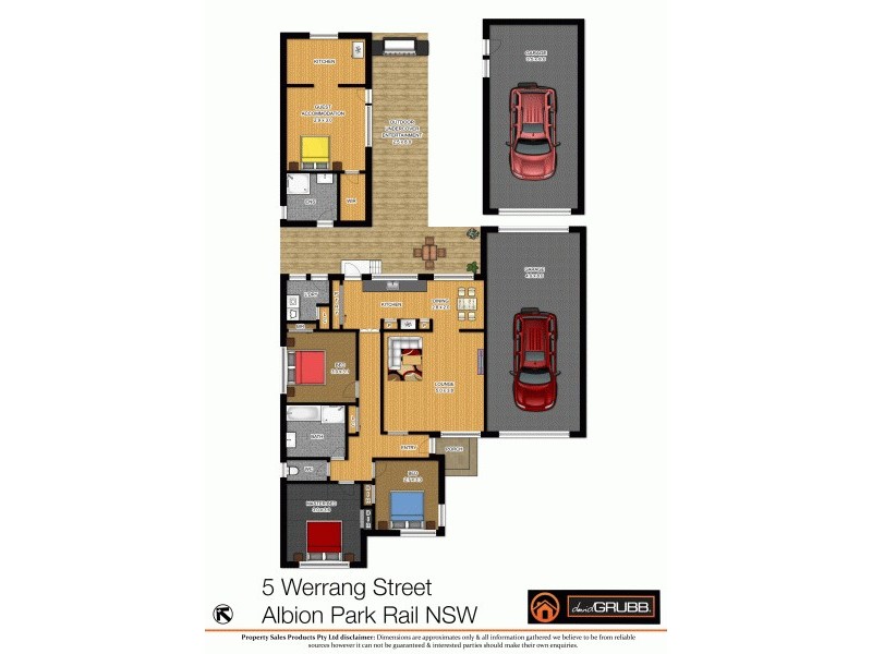 5 Werrang St, Albion Park Rail NSW 2527 Floorplan