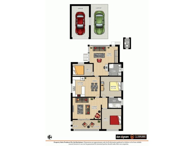 17 Park Rd, Bellambi NSW 2518 Floorplan
