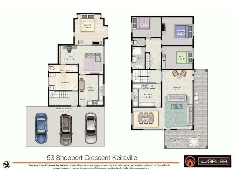 53 Shoobert Cres, Keiraville NSW 2500 Floorplan