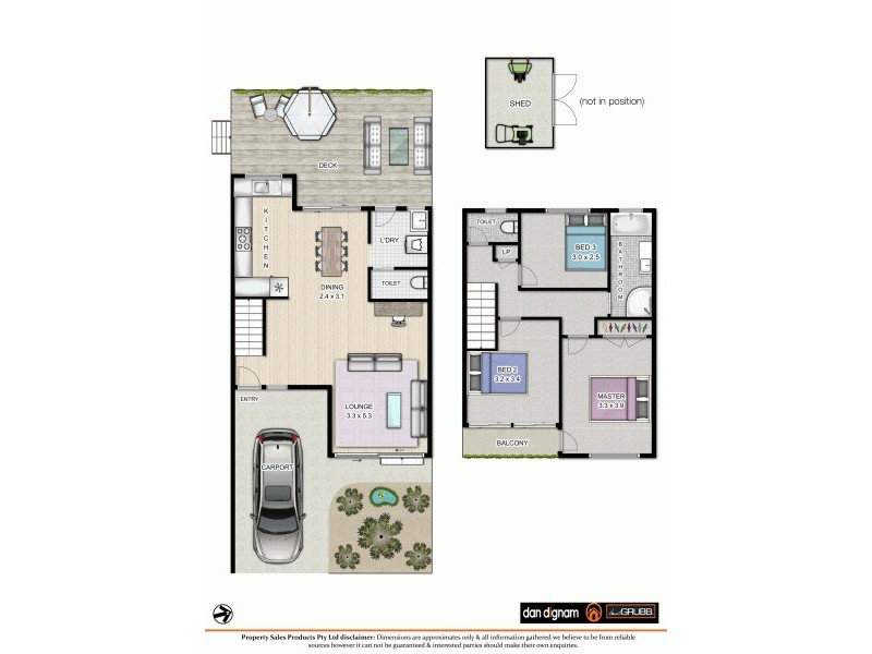 1/19 Nicholson Rd, Woonona NSW 2517 Floorplan